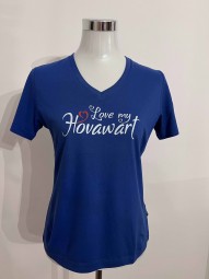 Damen T-Shirt LOVE blitzblau
