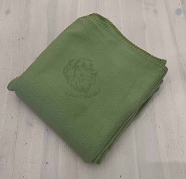 Fleece-Decke limegreen